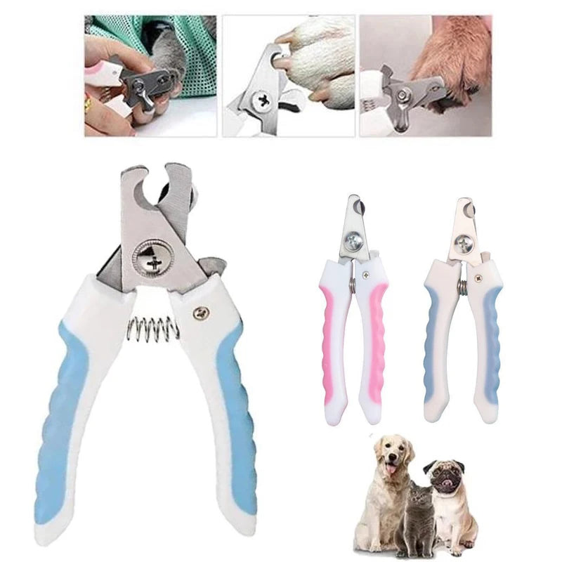Pet Nail Clippers for Dogs & Cats – Safe, Easy Grooming Tool for Claw Care