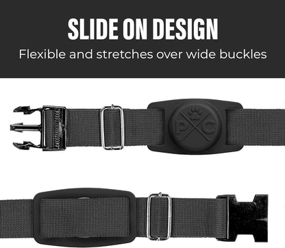 Airtag-Compatible Dog & Cat Collar – Durable Protective Holder for Apple Airtag